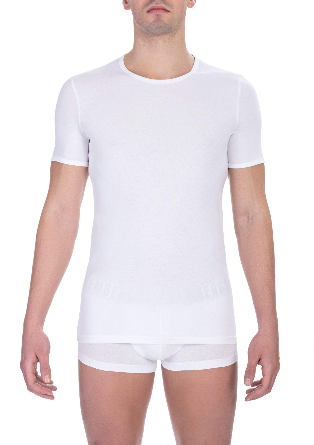 Bikkembergs White Cotton T-Shirt #men, Bikkembergs, feed-1, L, M, S, T-Shirts - Men - Clothing, White, XL, XXL at SEYMAYKA