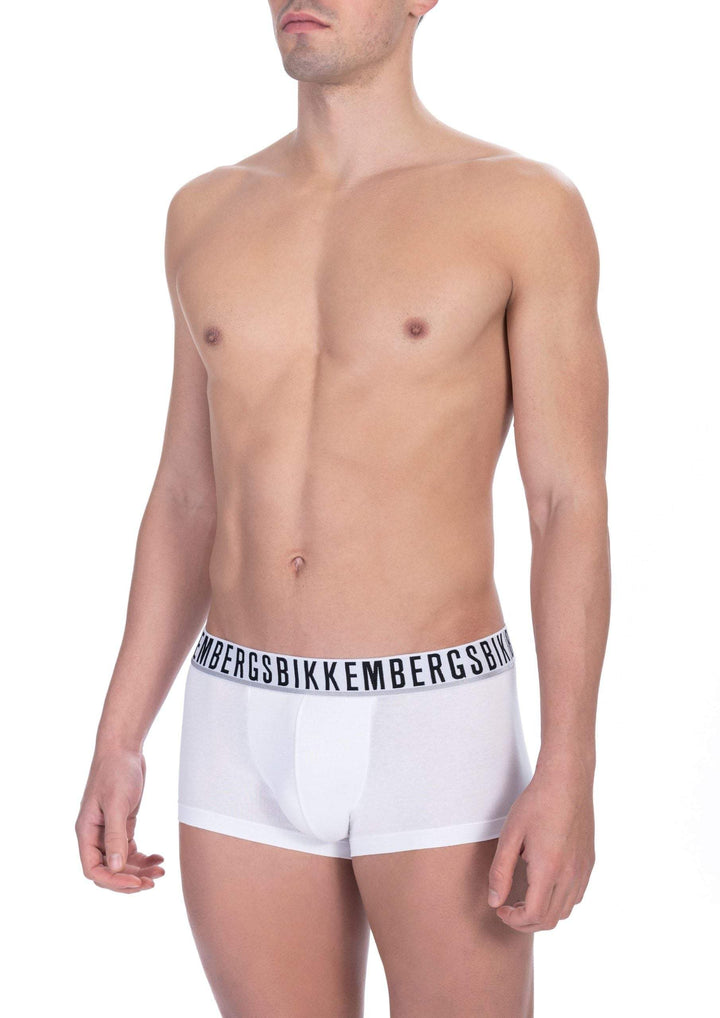 Bikkembergs White Cotton Underwear #men, Bikkembergs, feed-1, L, M, S, Underwear - Men - Clothing, White, XL, XXL at SEYMAYKA