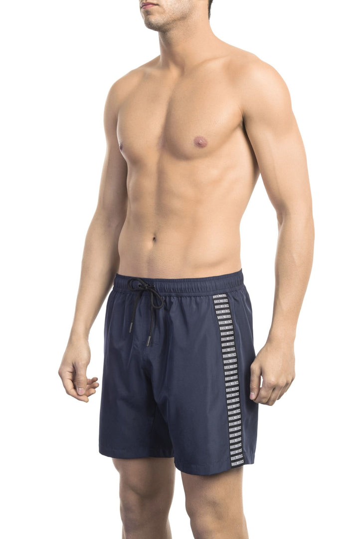 Bikkembergs Black Polyester Swimwear