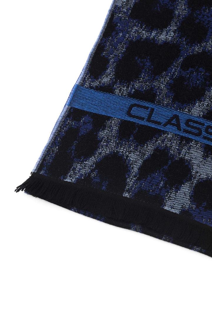 Cavalli Class Blue Wool Scarf #men, Blue, Cavalli Class, feed-1, Scarves - Men - Accessories at SEYMAYKA