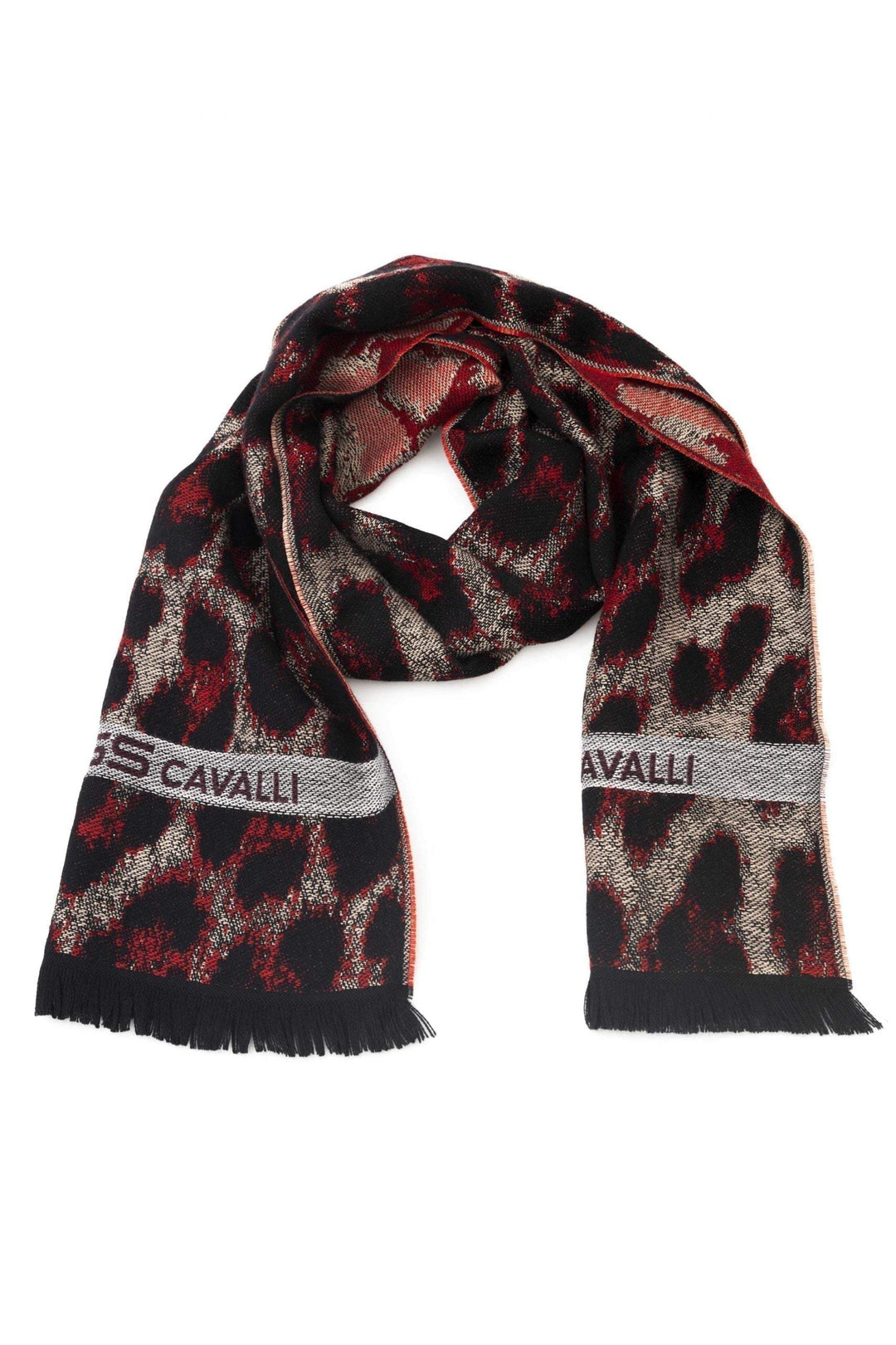 Cavalli Class Burgundy Wool Scarf #men, Burgundy, Cavalli Class, feed-1, Scarves - Men - Accessories at SEYMAYKA