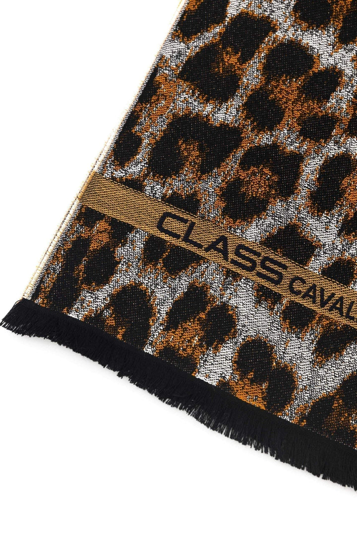 Cavalli Class Brown Wool Scarf #men, Brown, Cavalli Class, feed-1, Scarves - Men - Accessories at SEYMAYKA