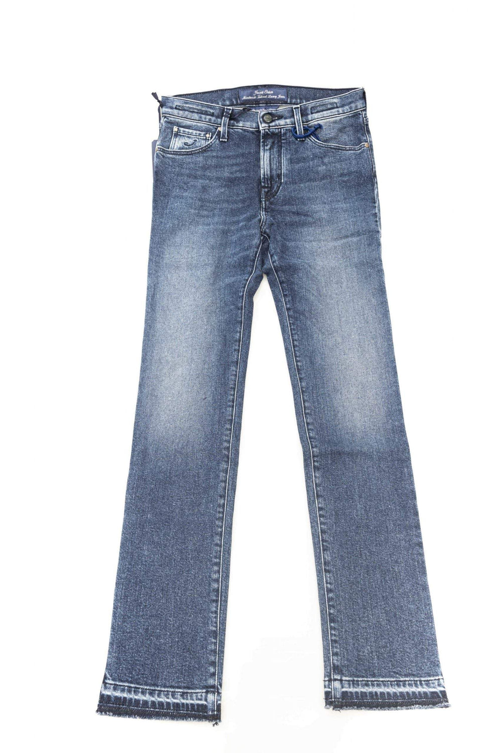 Jacob Cohen Blue Cotton Jeans & Pant Blue, feed-1, Jacob Cohen, Jeans & Pants - Women - Clothing, W26 | IT40, W27 | IT41, W28 | IT42, W29 | IT43, W30 | IT44, W31 | IT45 at SEYMAYKA