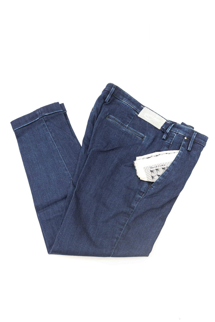 Jacob Cohen Blue Cotton Jeans & Pant Blue, feed-1, Jacob Cohen, Jeans & Pants - Women - Clothing, W26 | IT40, W27 | IT41, W28 | IT42, W29 | IT43, W30 | IT44, W31 | IT45 at SEYMAYKA