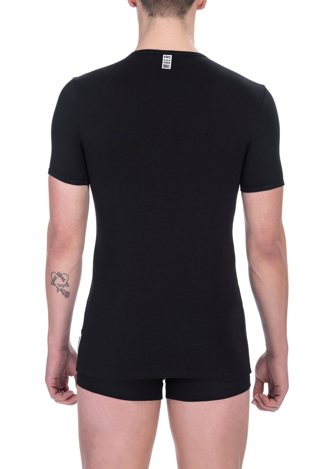 Bikkembergs Black Cotton T-Shirt