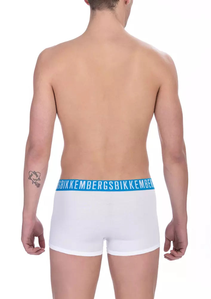 Bikkembergs White Cotton Underwear