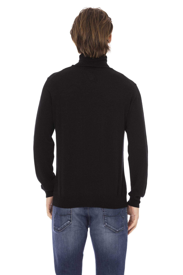 Baldinini Trend Black Sweater #men, Baldinini Trend, Black, feed-1, L, M, S, Sweaters - Men - Clothing, XL, XXL at SEYMAYKA