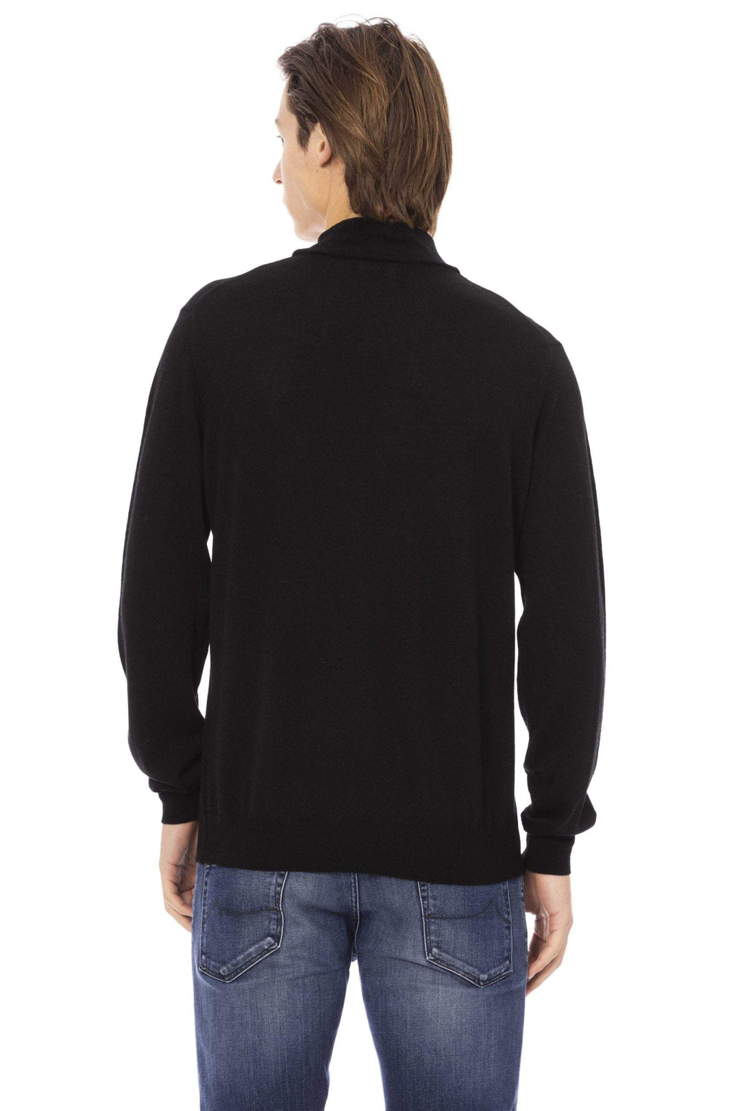 Baldinini Trend Black Sweater #men, Baldinini Trend, Black, feed-1, L, M, S, Sweaters - Men - Clothing, XL, XXL at SEYMAYKA