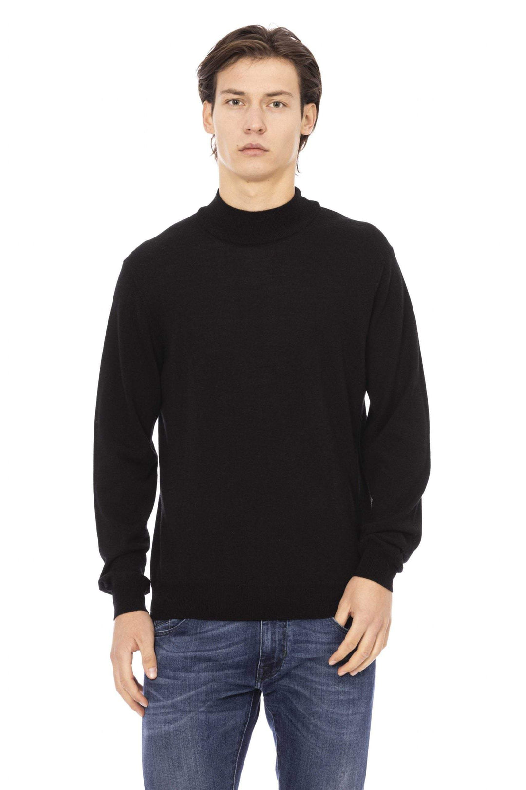 Baldinini Trend Black Sweater #men, Baldinini Trend, Black, feed-1, L, M, S, Sweaters - Men - Clothing, XL, XXL at SEYMAYKA