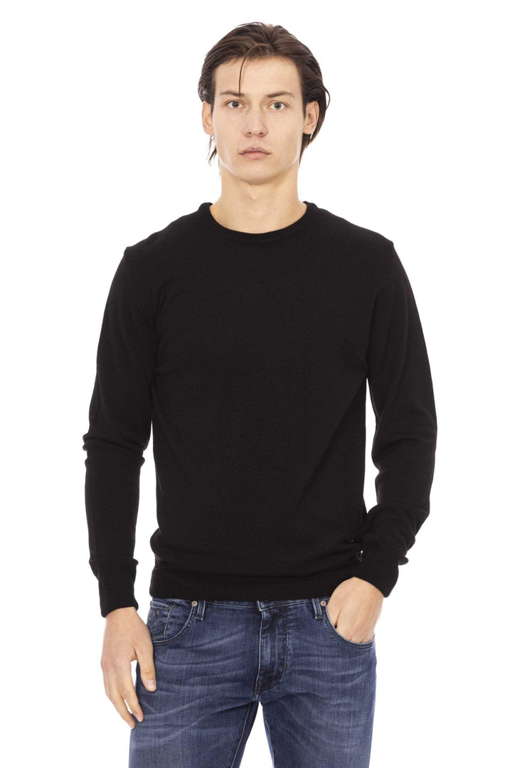 Baldinini Trend Black Sweater #men, Baldinini Trend, Black, feed-1, L, M, S, Sweaters - Men - Clothing, XL, XXL at SEYMAYKA