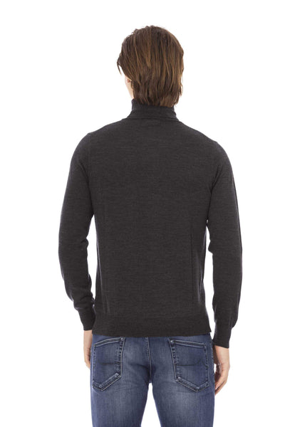 Baldinini Trend Gray Sweater #men, Baldinini Trend, feed-1, Gray, S, Sweaters - Men - Clothing at SEYMAYKA