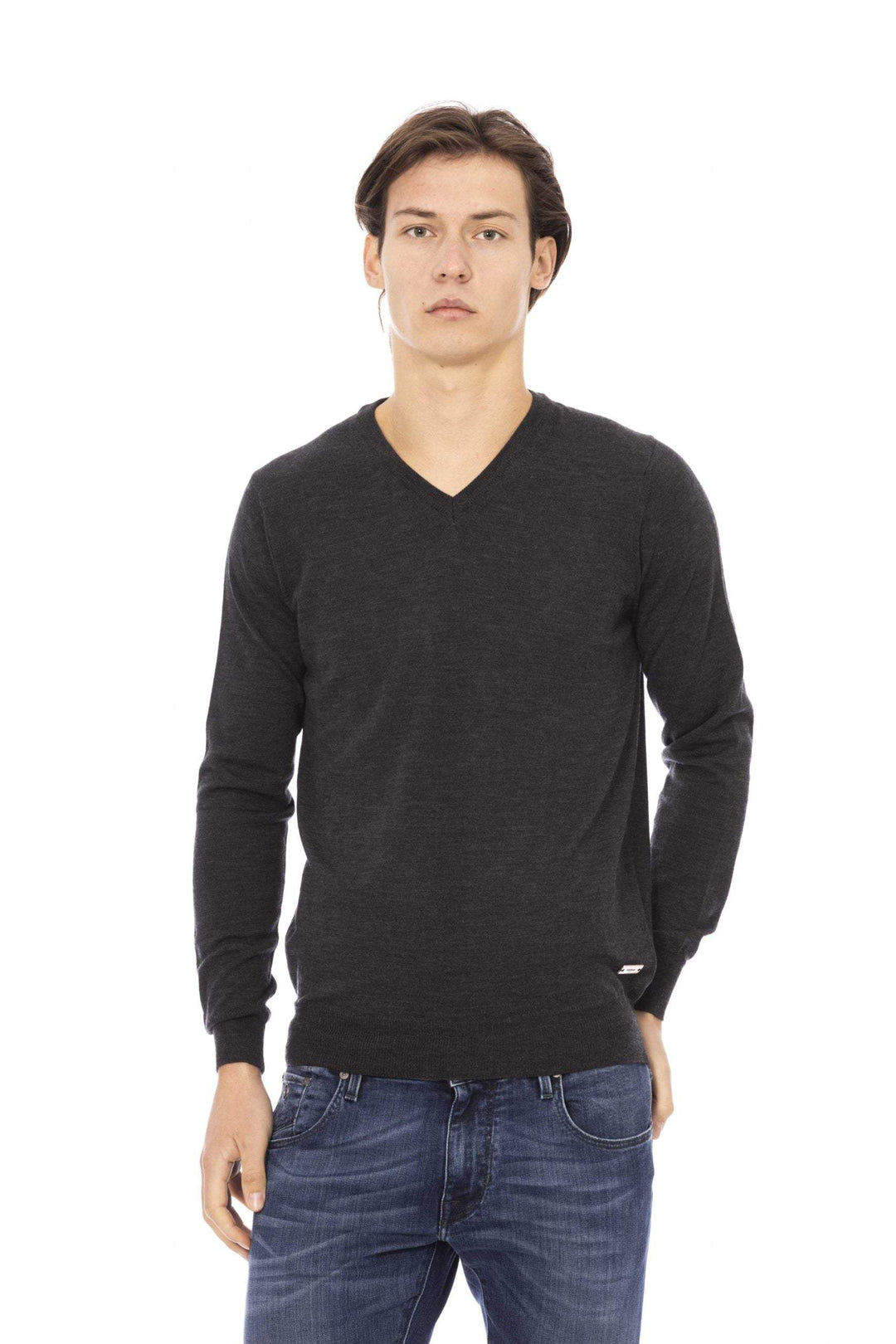 Baldinini Trend Gray Sweater #men, Baldinini Trend, feed-1, Gray, M, Sweaters - Men - Clothing, XL at SEYMAYKA