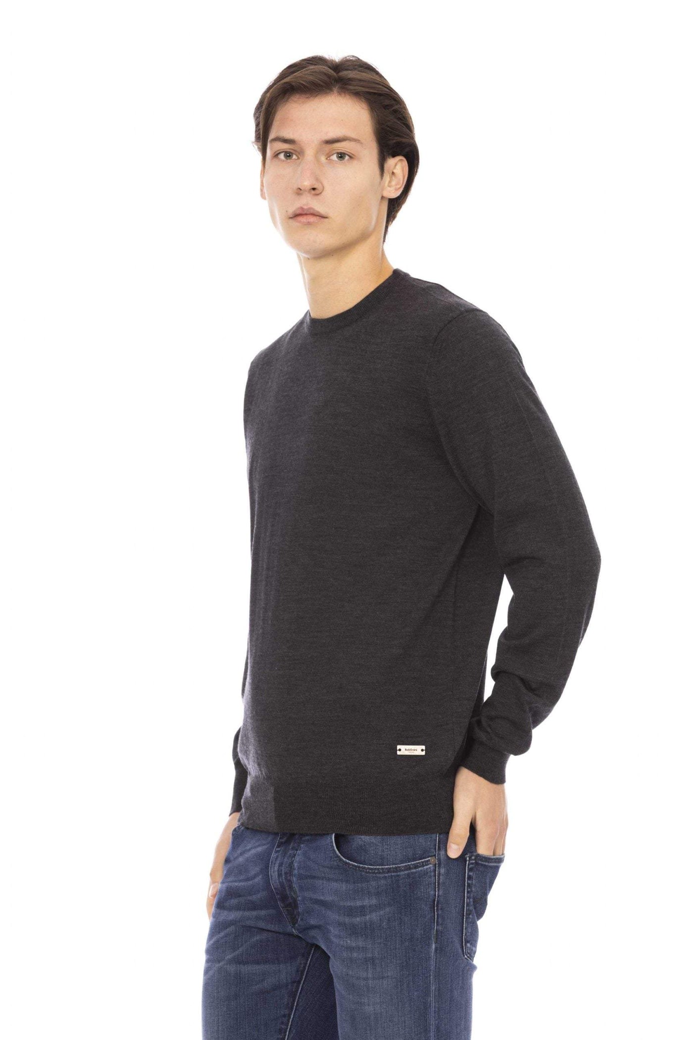 Baldinini Trend Gray Sweater #men, Baldinini Trend, feed-1, Gray, L, M, Sweaters - Men - Clothing, XL at SEYMAYKA