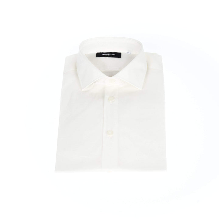 Baldinini Trend White Viscose Shirt #men, Baldinini Trend, feed-1, IT38 | XS, IT39 | S, IT40 | M, IT41 | L, IT42 | XL, IT43 | 2XL, IT44 | 3XL, Shirts - Men - Clothing, White at SEYMAYKA