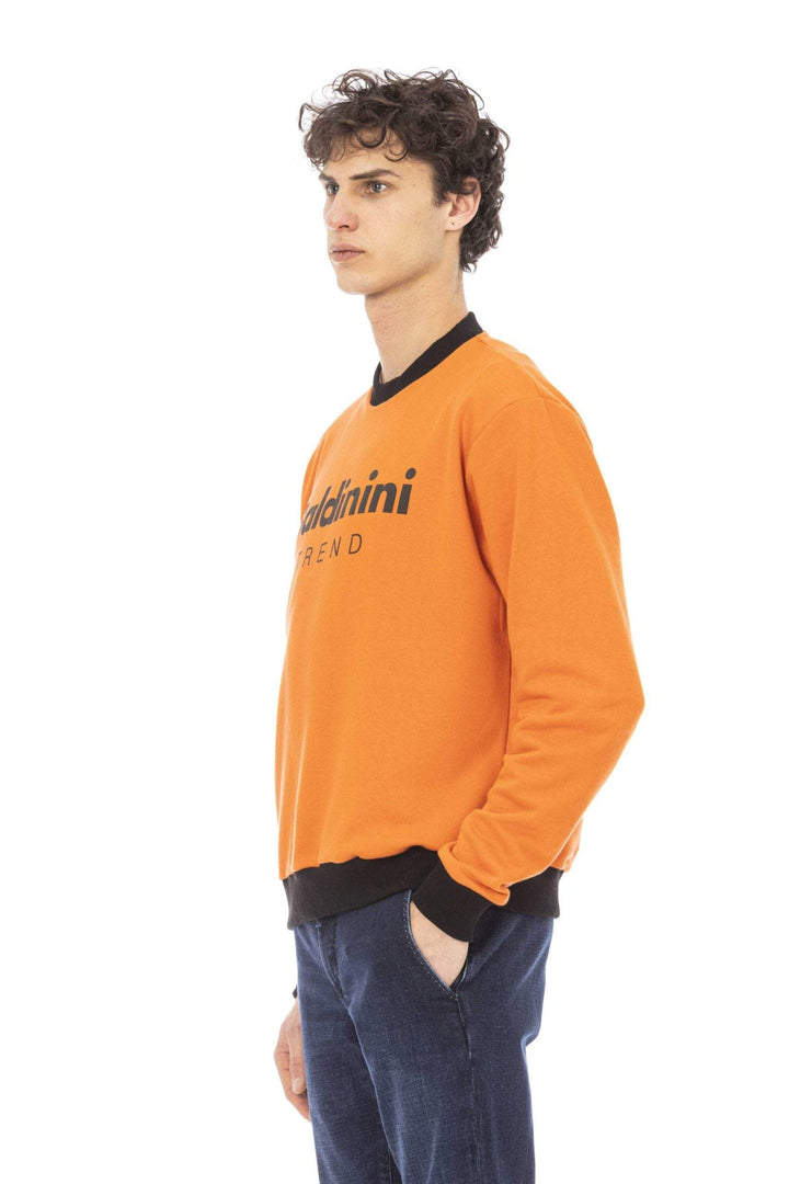 Baldinini Trend Orange Cotton Sweater #men, Baldinini Trend, feed-1, L, M, Orange, S, Sweaters - Men - Clothing, XL, XXL at SEYMAYKA