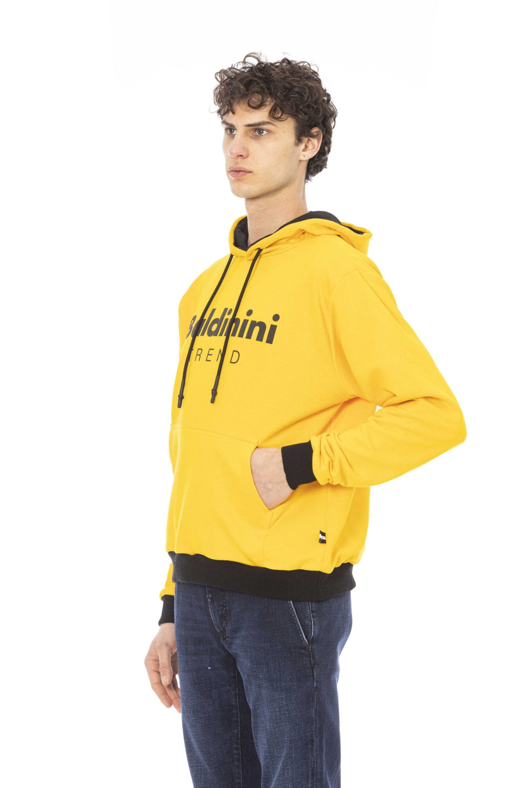 Baldinini Trend Yellow Cotton Sweater