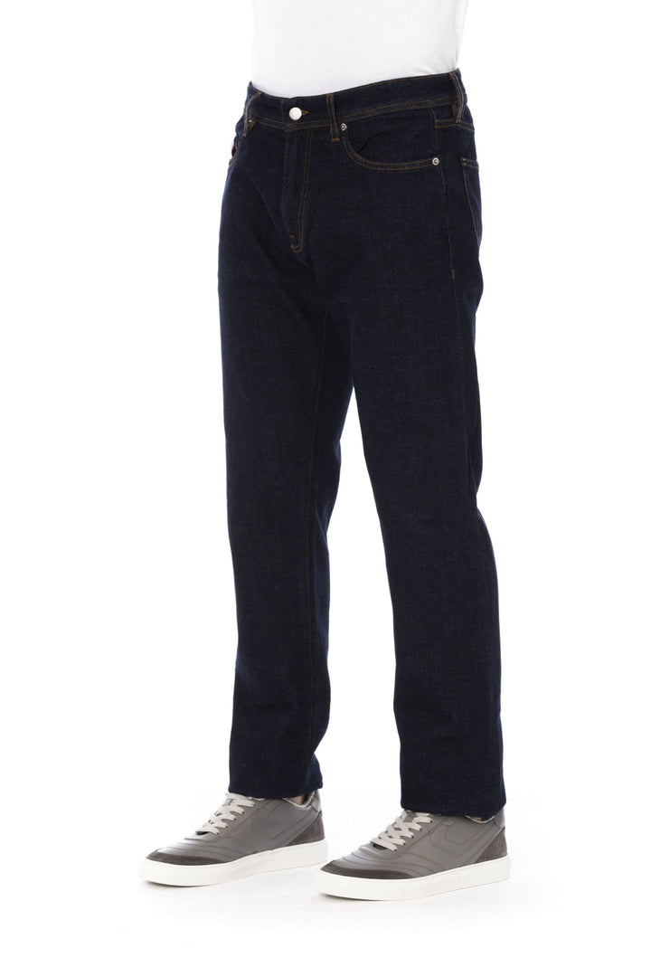 Baldinini Trend Blue Cotton Jeans & Pant