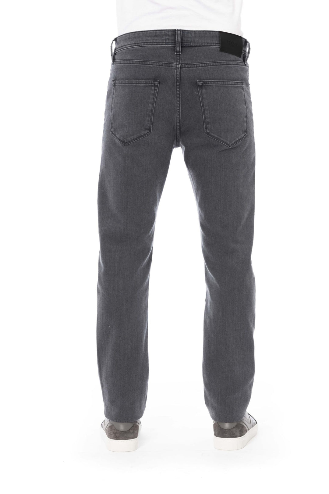 Baldinini Trend Gray Cotton Jeans & Pant