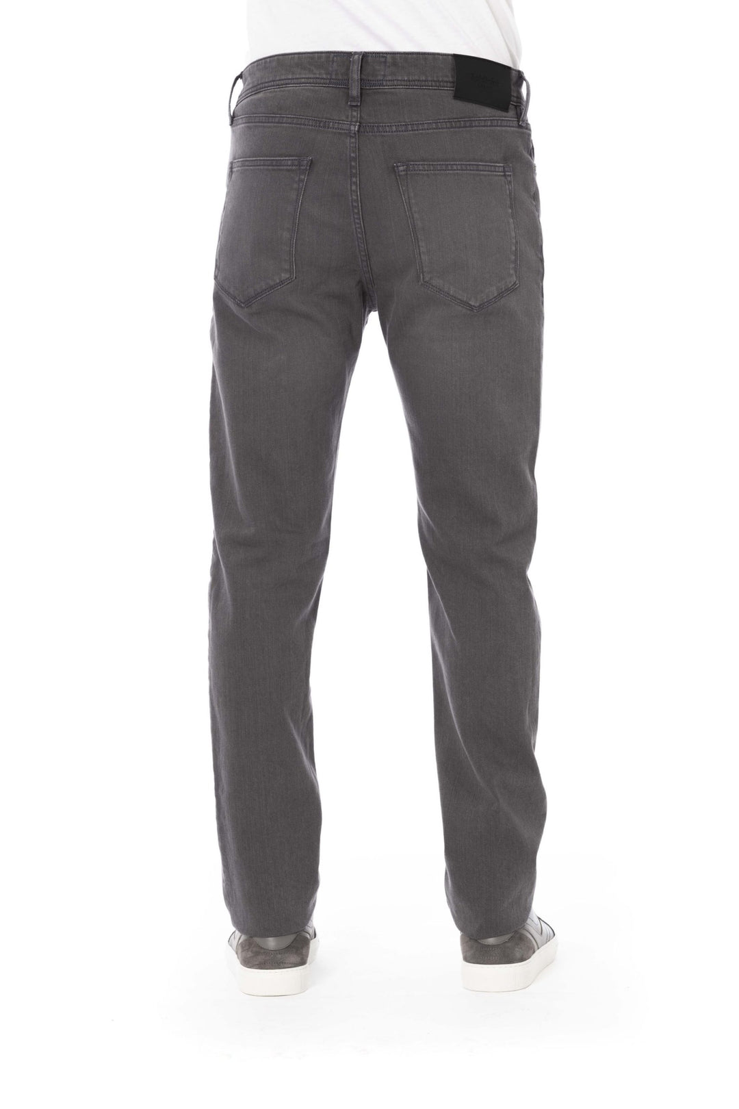 Baldinini Trend Gray Cotton Jeans & Pant