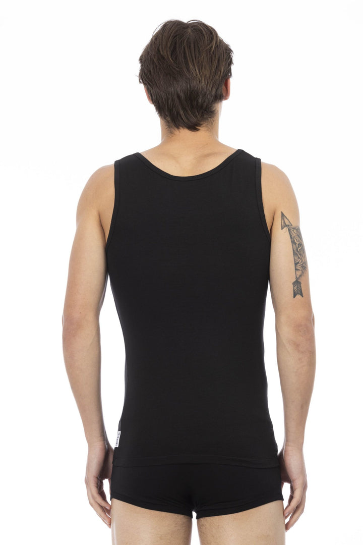 Bikkembergs Black Cotton T-Shirt