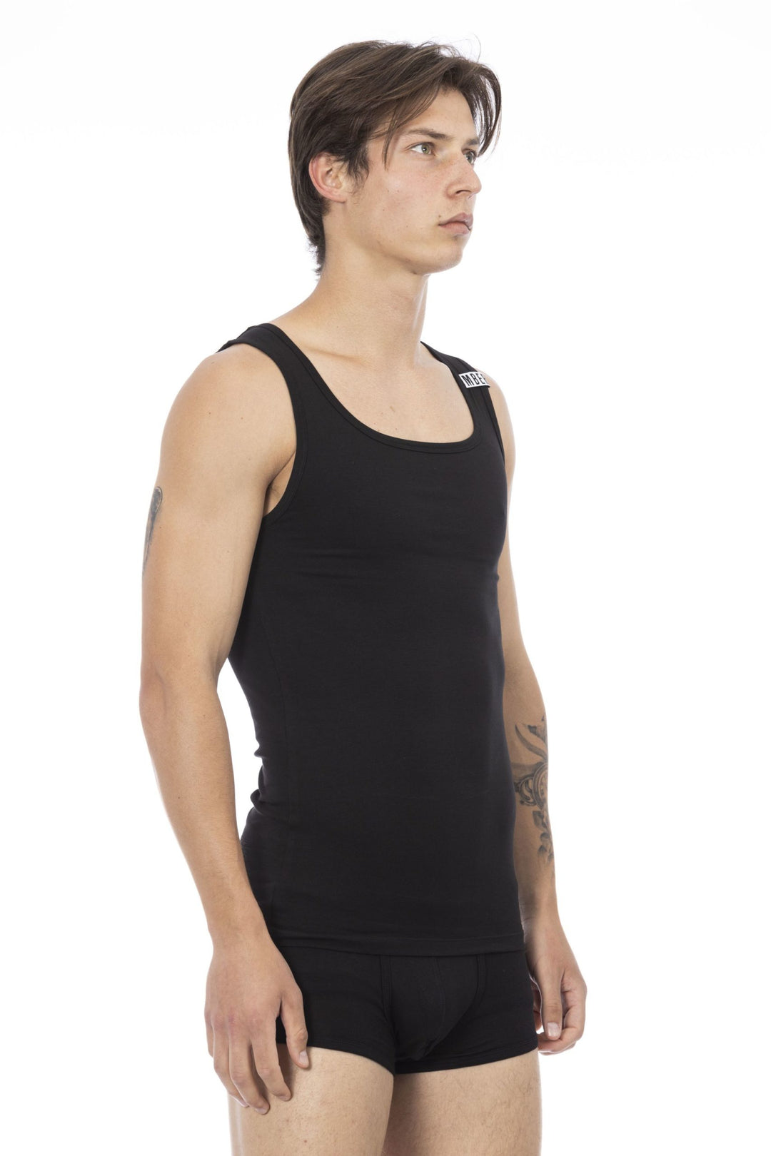 Bikkembergs Black Cotton T-Shirt