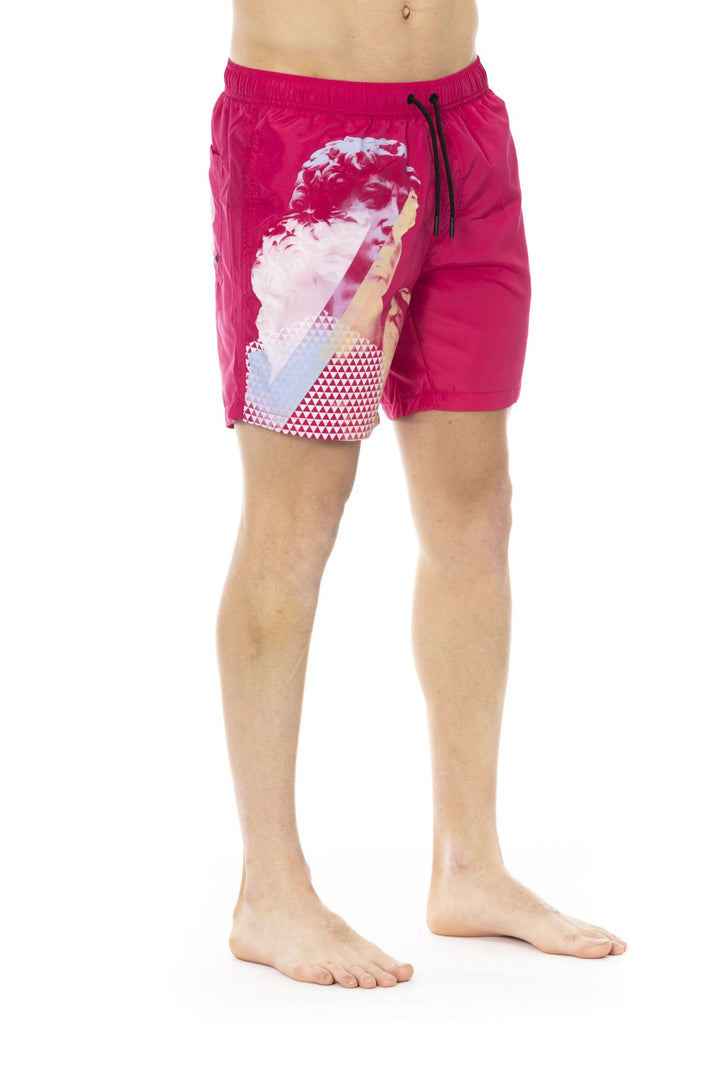 Bikkembergs Fuchsia Polyester Swimwear