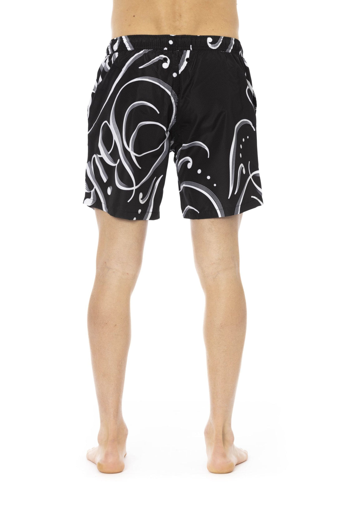 Bikkembergs Black Polyester Swimwear