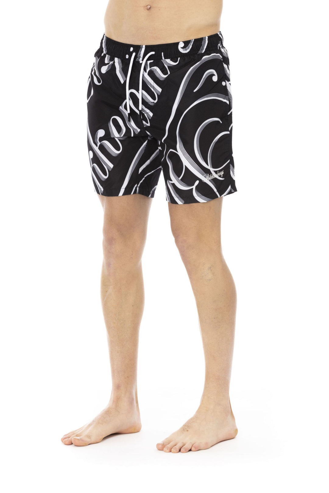 Bikkembergs Black Polyester Swimwear