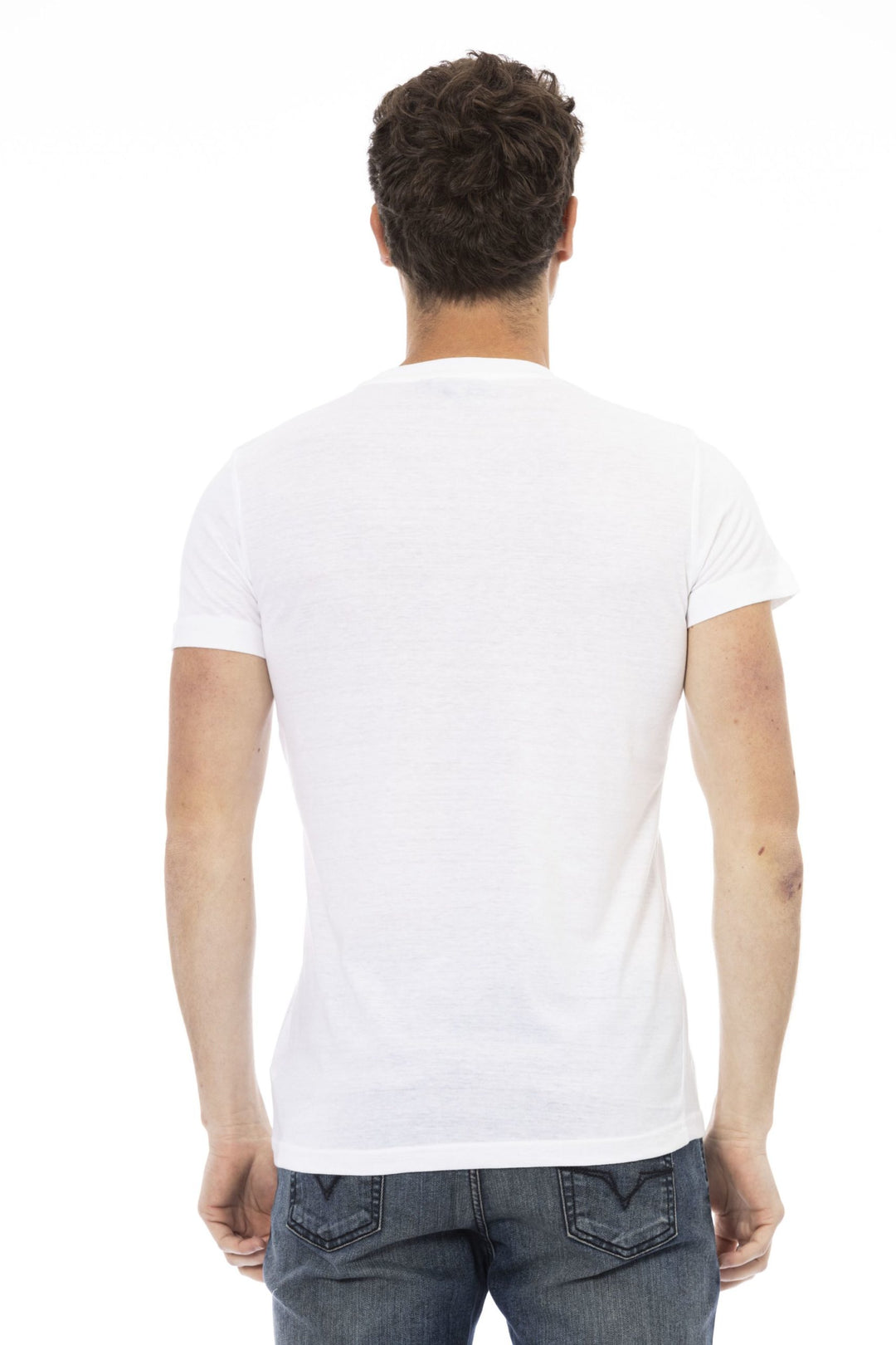 Trussardi Action White Cotton T-Shirt