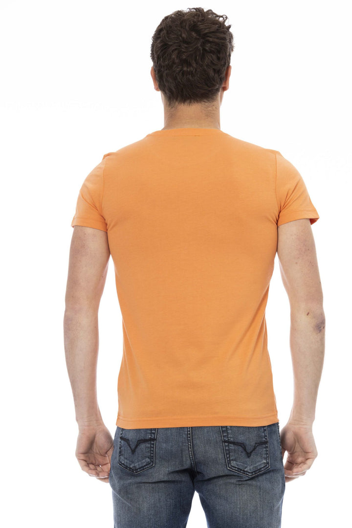 Trussardi Action Orange Cotton T-Shirt