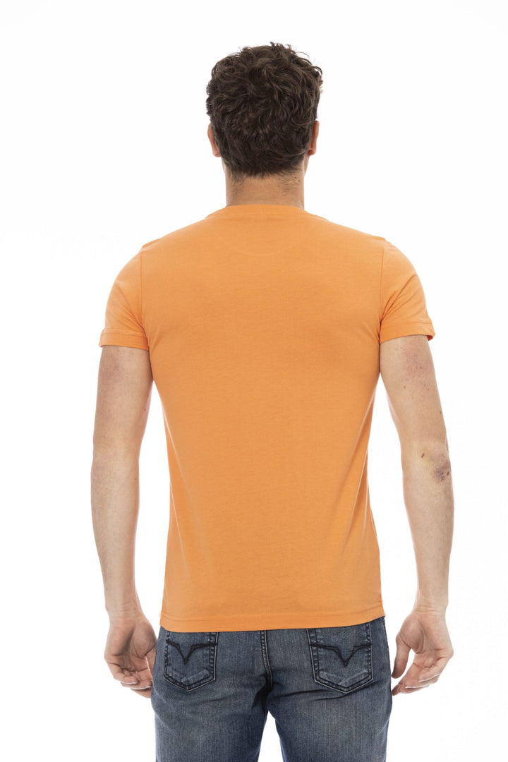 Trussardi Action Orange Cotton T-Shirt