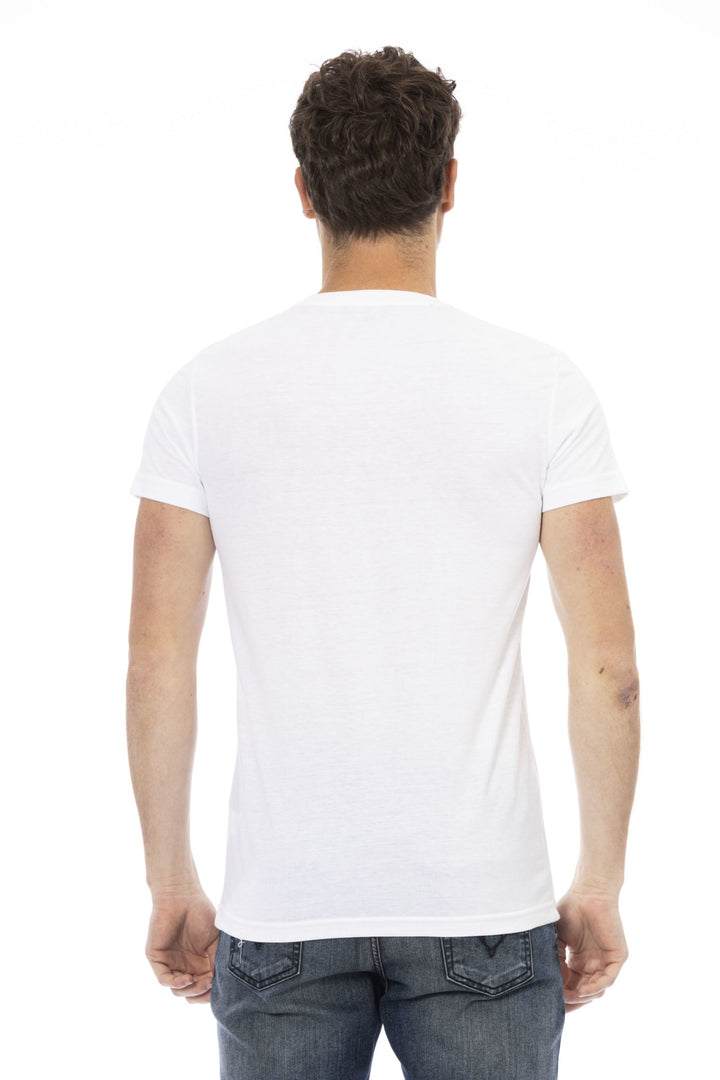 Trussardi Action White Cotton T-Shirt