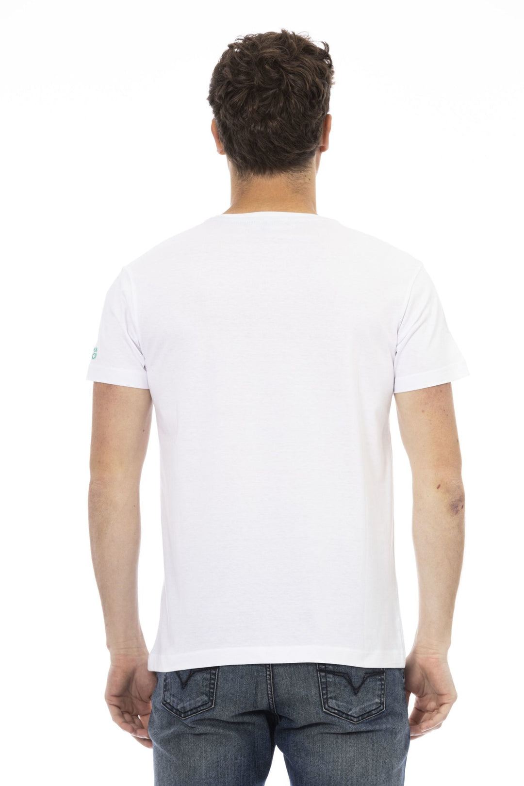 Trussardi Action White Cotton T-Shirt