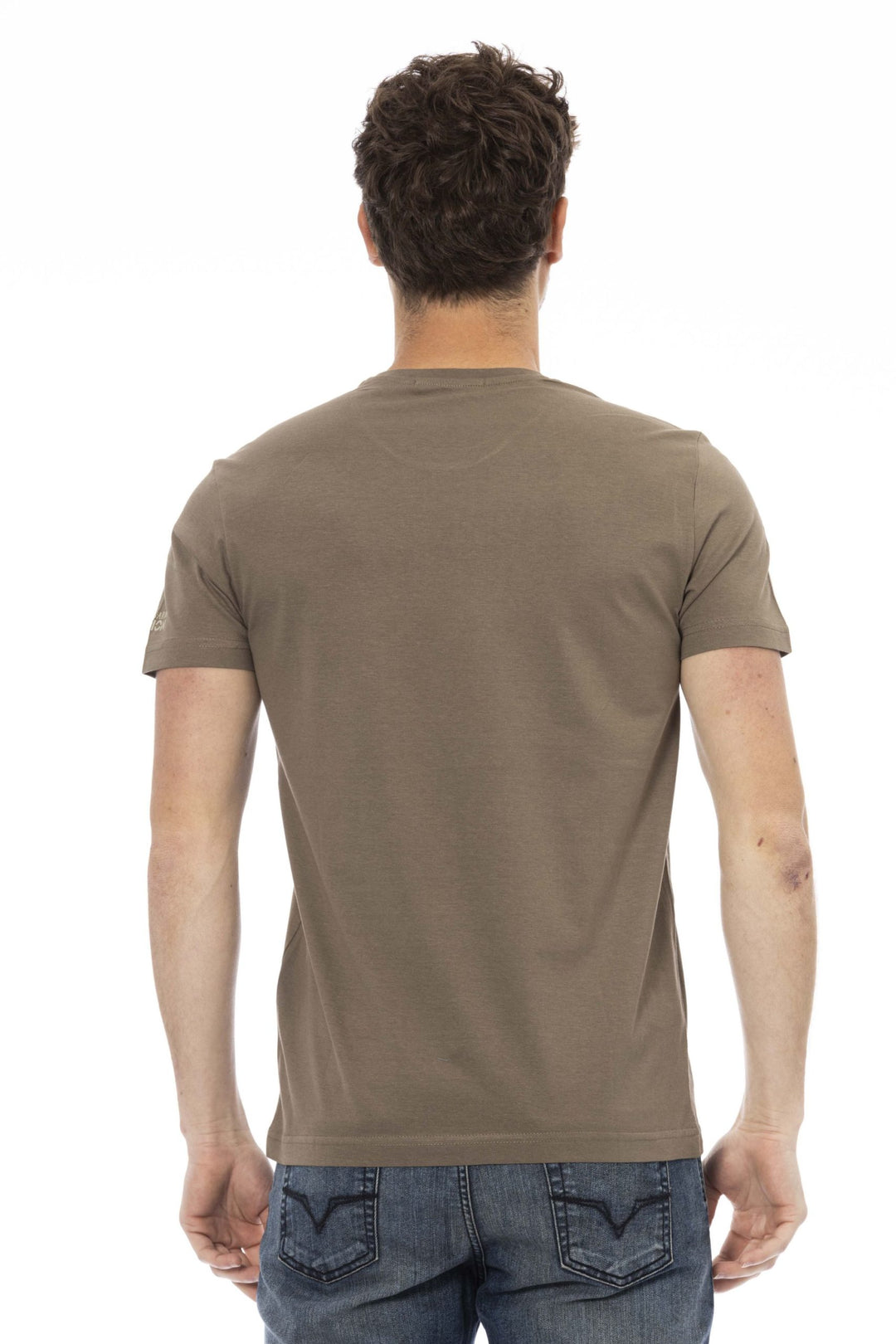 Trussardi Action Brown Cotton T-Shirt