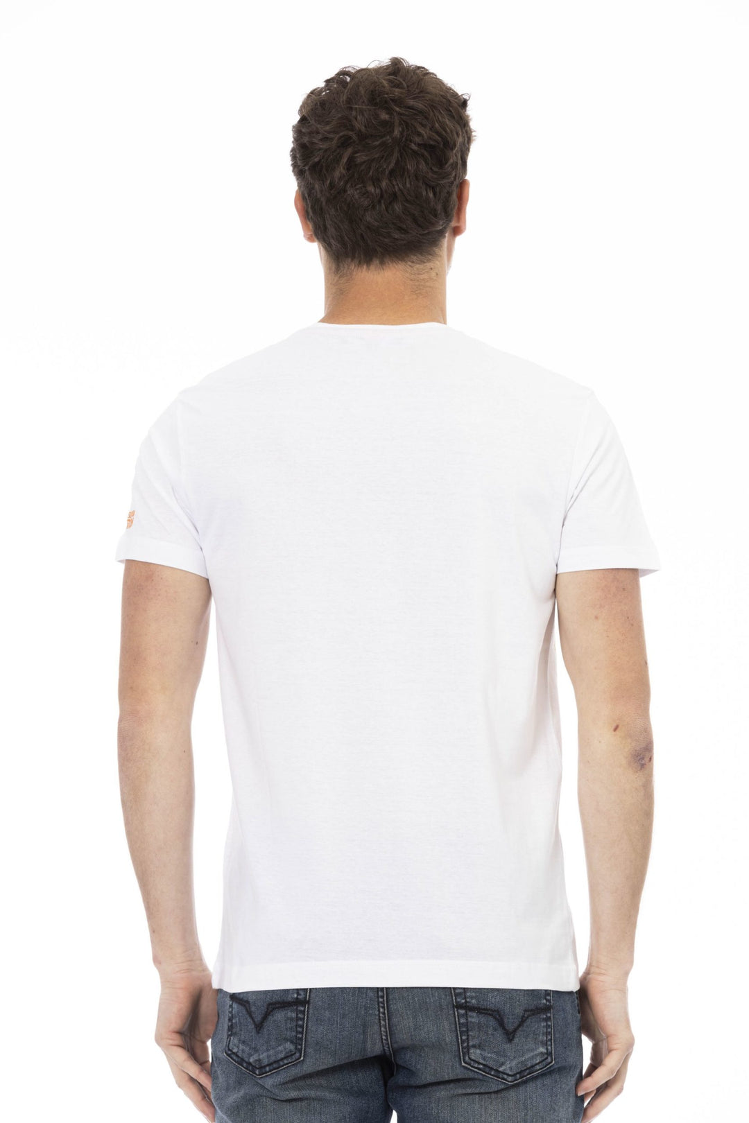 Trussardi Action White Cotton T-Shirt