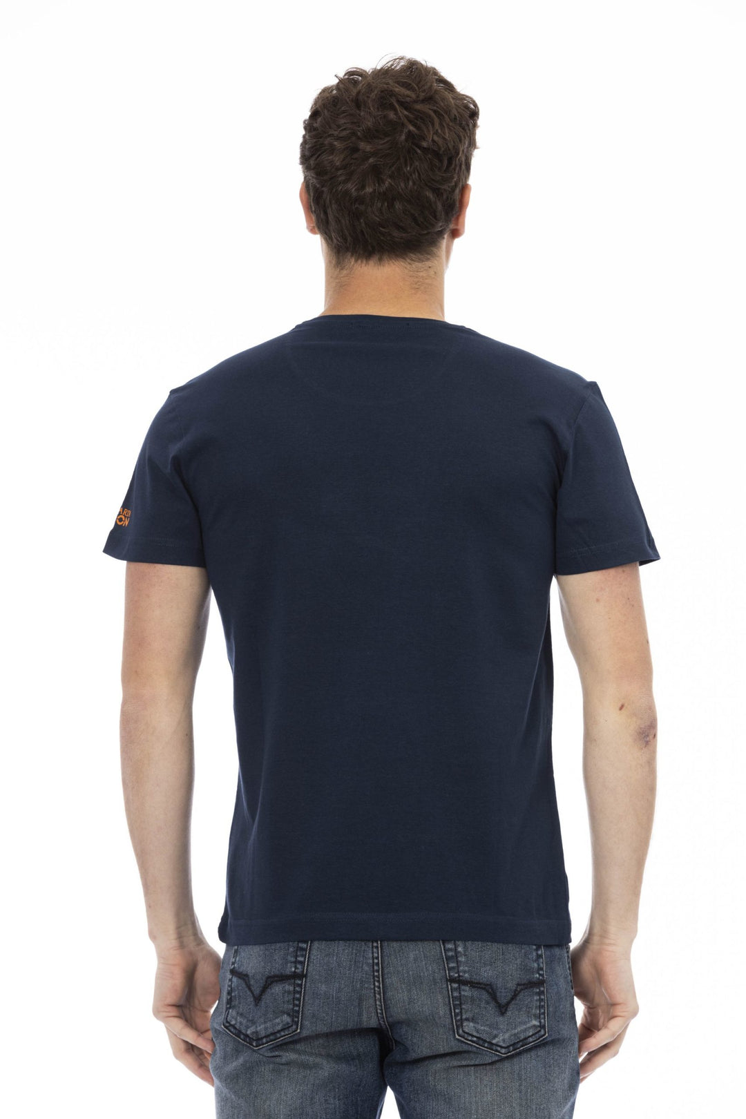 Trussardi Action Blue Cotton T-Shirt