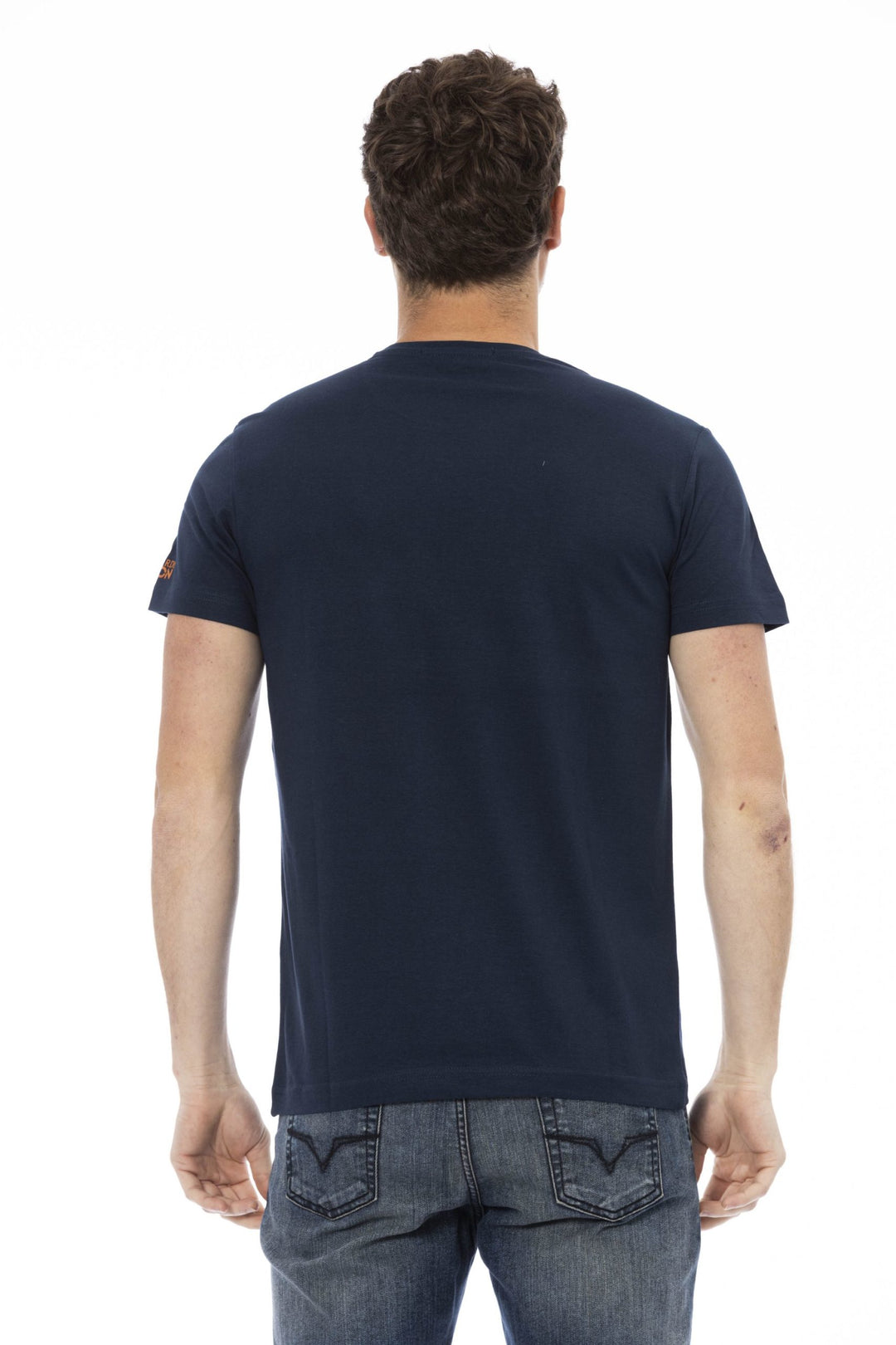 Trussardi Action Blue Cotton T-Shirt