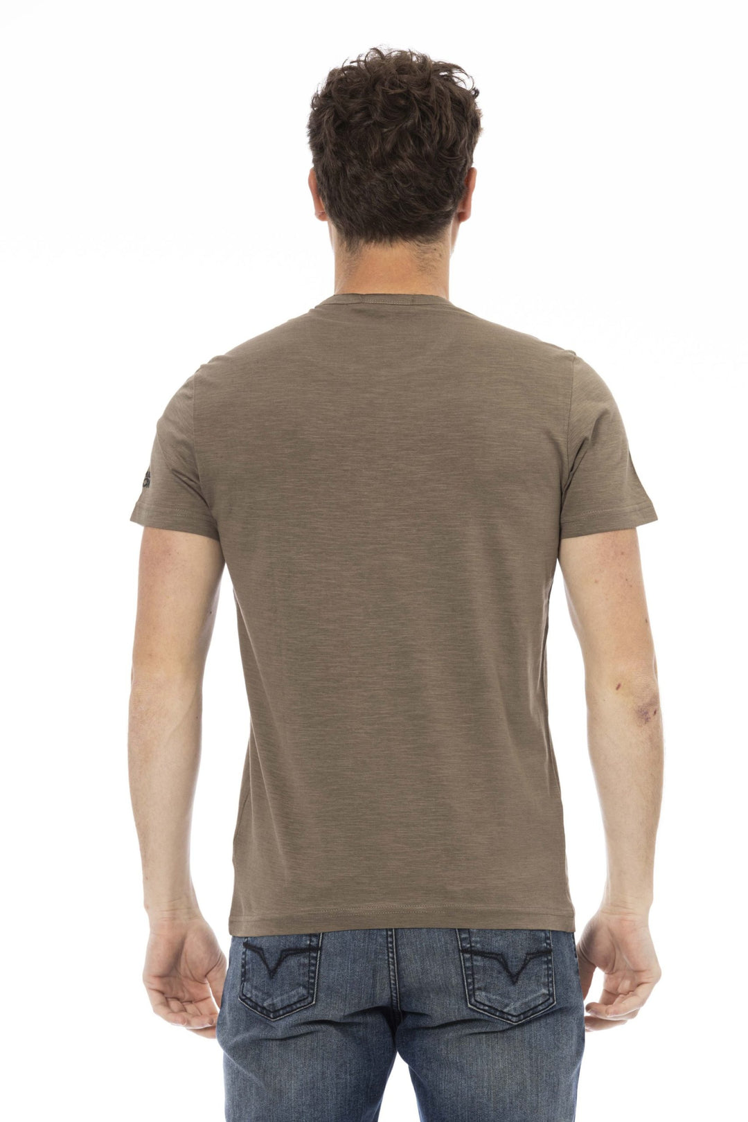 Trussardi Action Brown Cotton T-Shirt