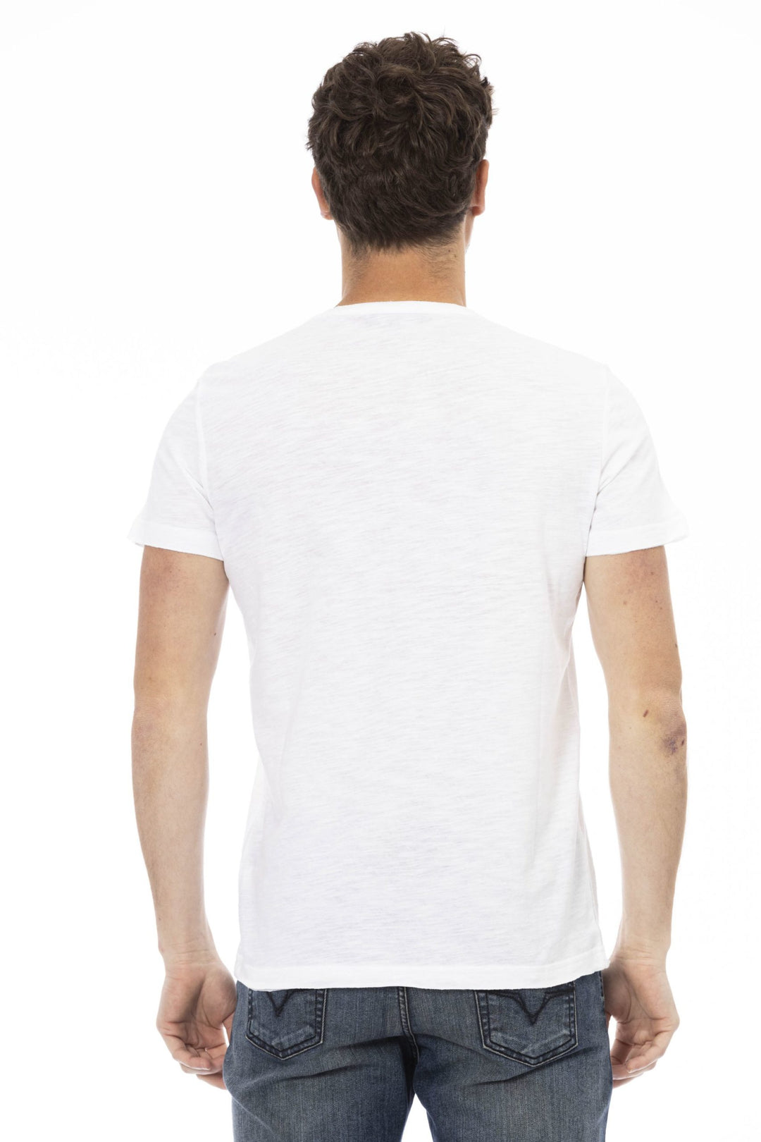 Trussardi Action White Cotton T-Shirt