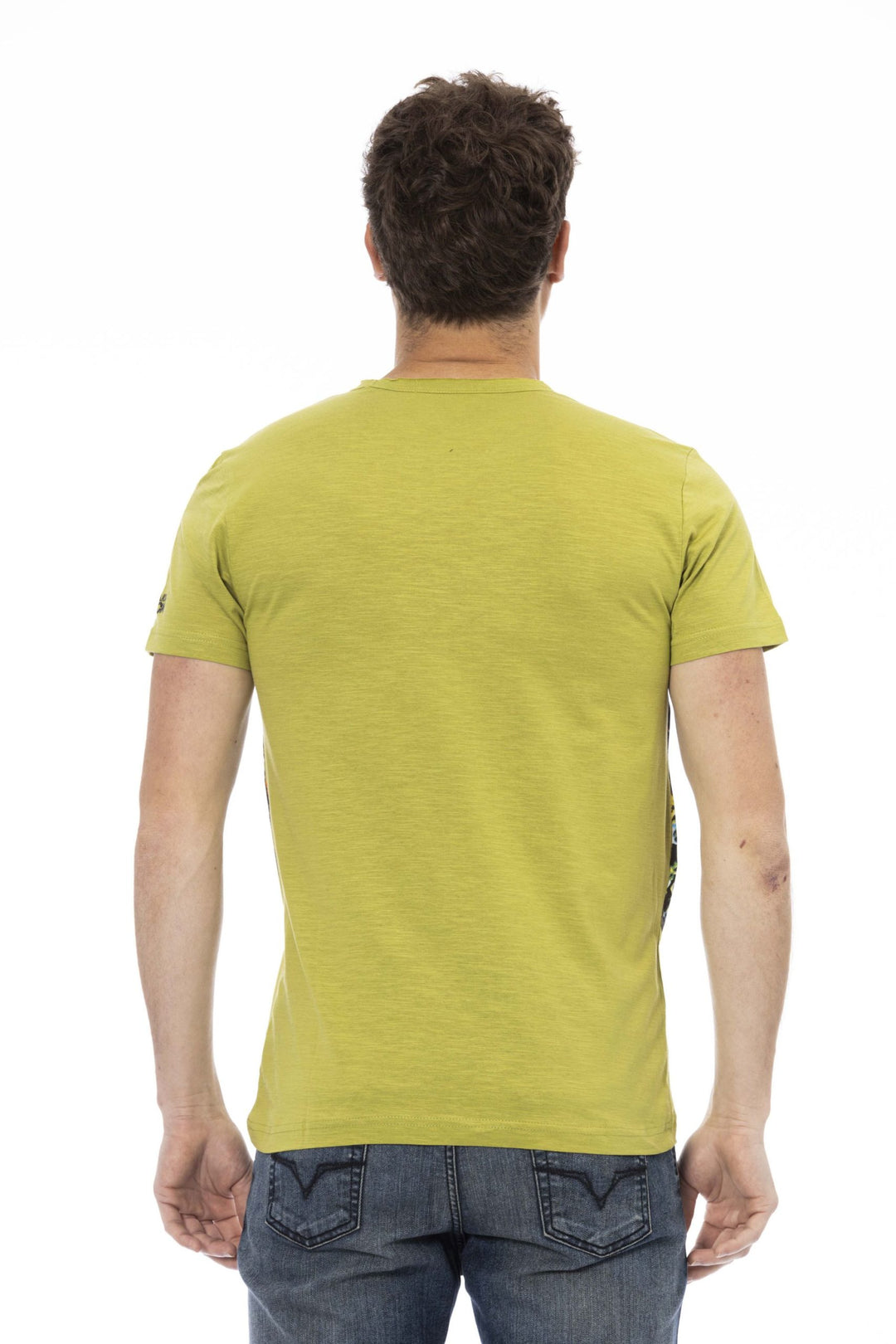 Trussardi Action Green Cotton T-Shirt