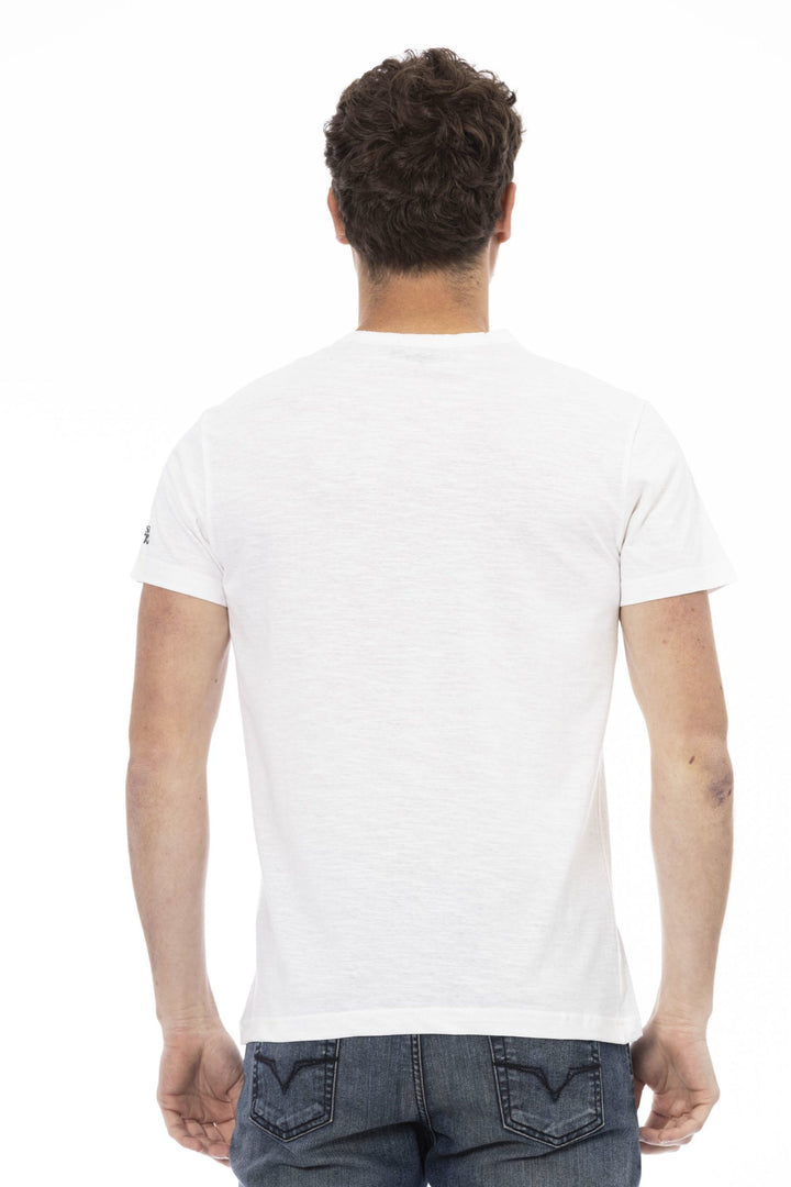 Trussardi Action White Cotton T-Shirt