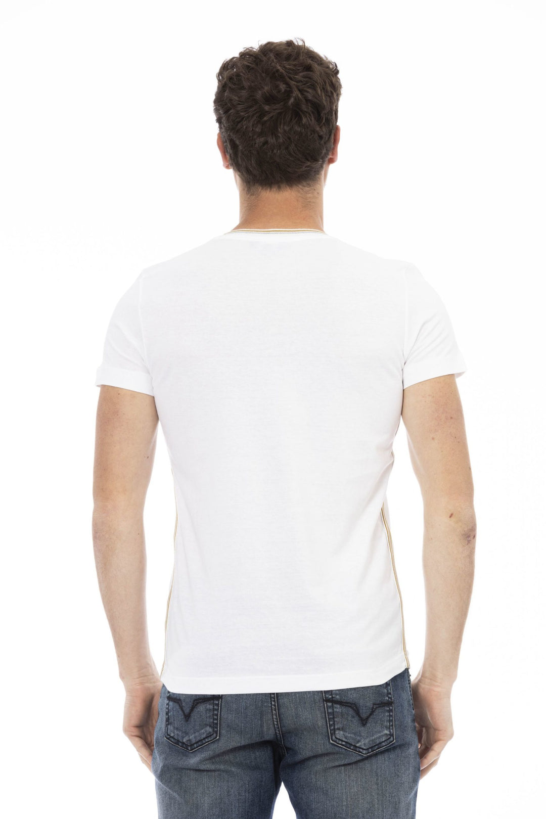 Trussardi Action White Cotton T-Shirt