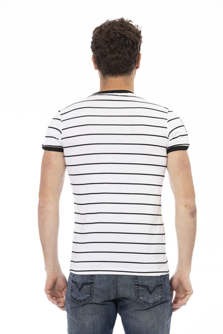 Trussardi Action White Cotton T-Shirt