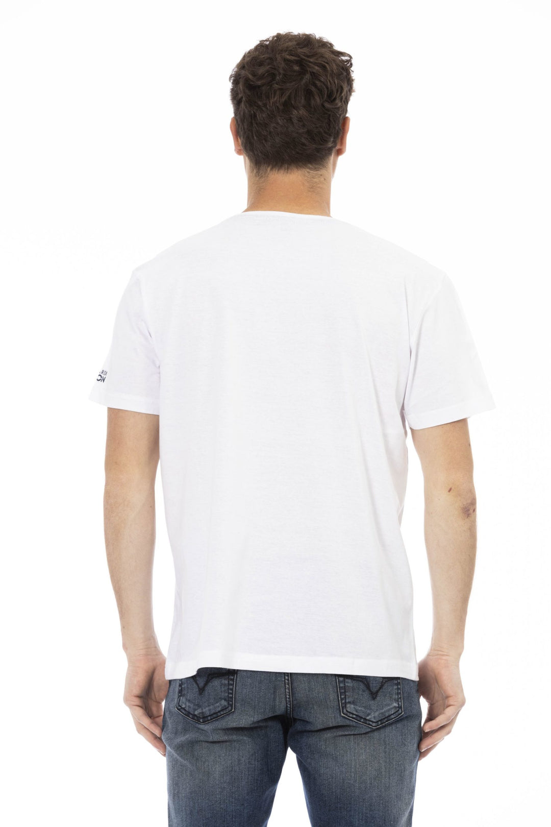 Trussardi Action White Cotton T-Shirt