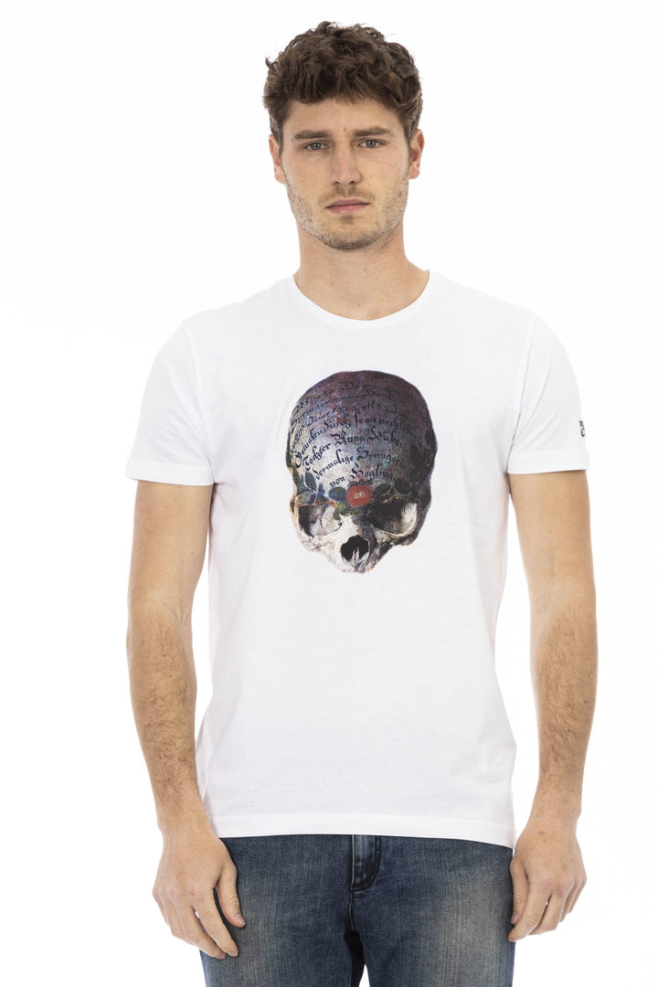 Trussardi Action White Cotton T-Shirt