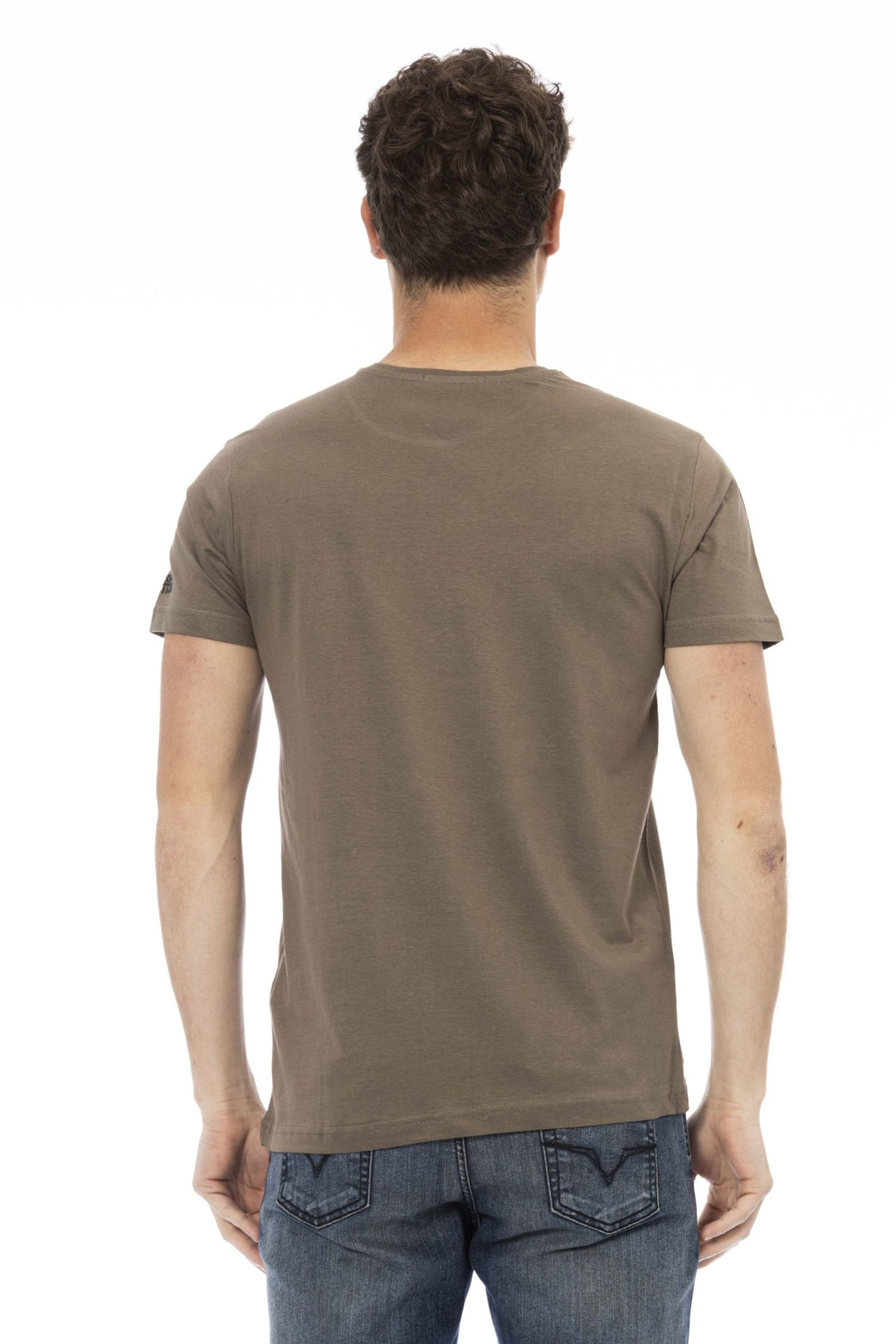 Trussardi Action Brown Cotton T-Shirt