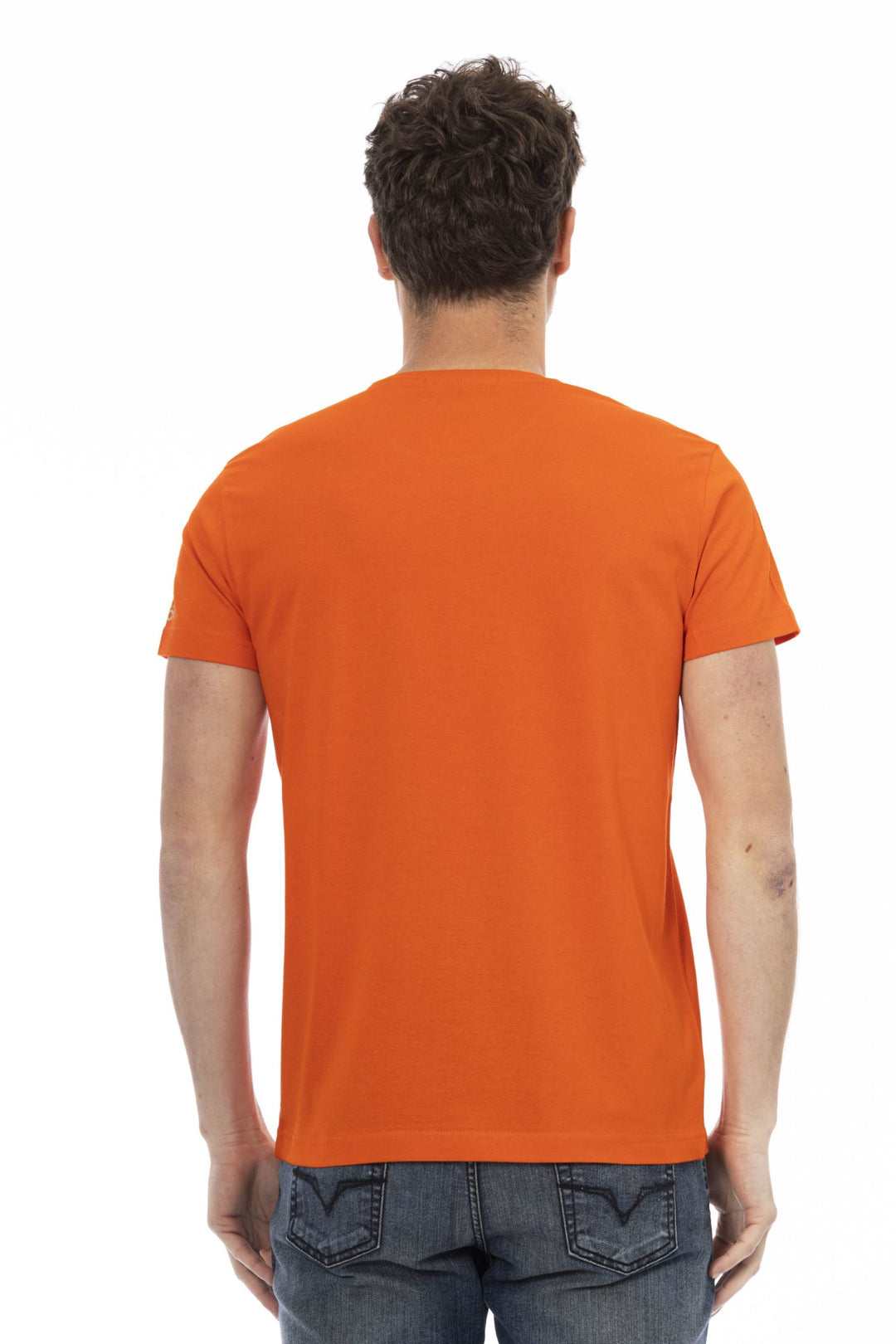 Trussardi Action Orange Cotton T-Shirt