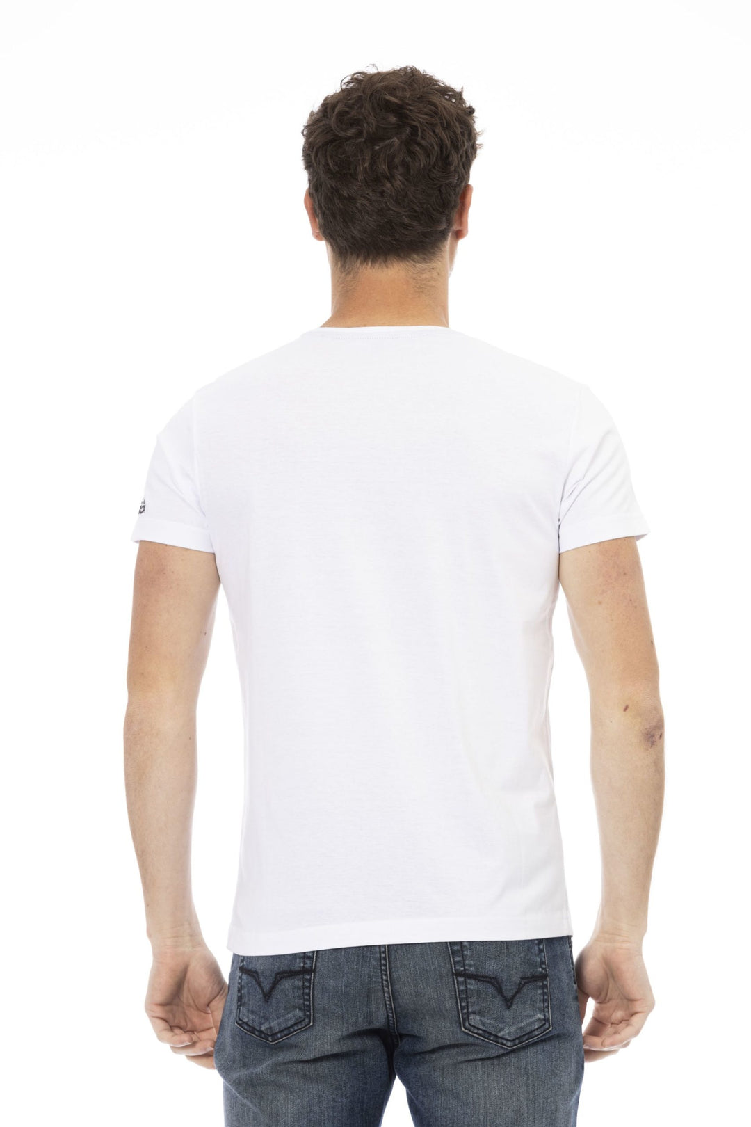 Trussardi Action White Cotton T-Shirt