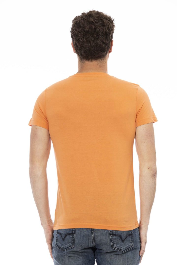 Trussardi Action Orange Cotton T-Shirt