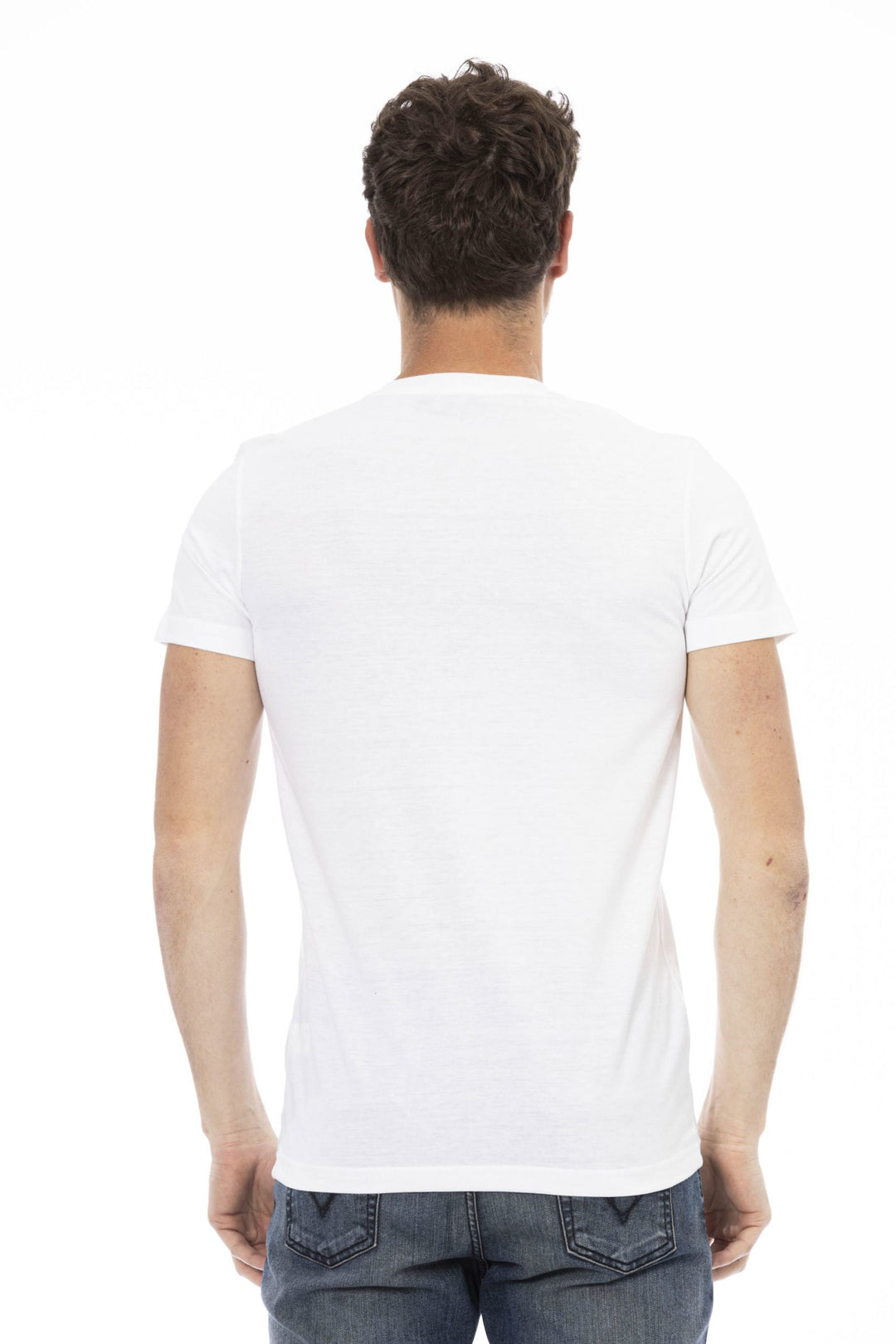 Trussardi Action White Cotton T-Shirt